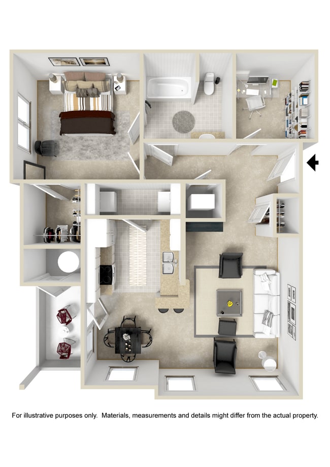 Floorplan - Charleston Apartment Homes