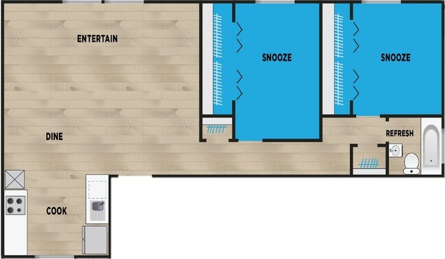 Floorplan - Carlisle on the Park Apartments