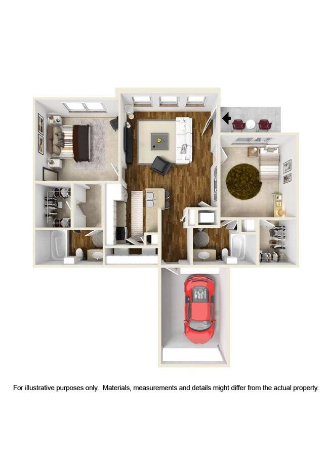 Floorplan - Faulkner Flats Apartment Homes