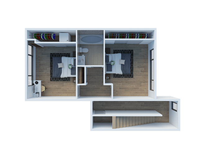 Floorplan - Larkspur West Linn