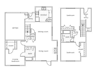 3BR/2BA - NorthWynd at Columbia Shores