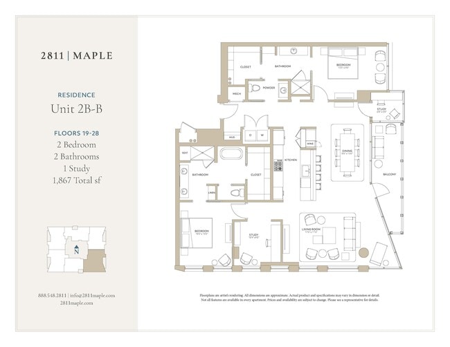 Floorplan - 2811 Maple