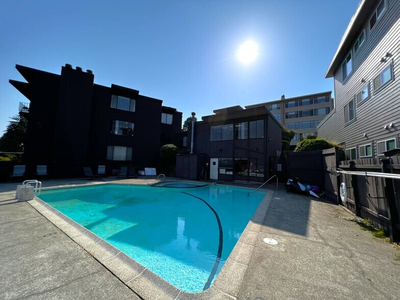 Community pool & gym area - 3620 26th Pl W