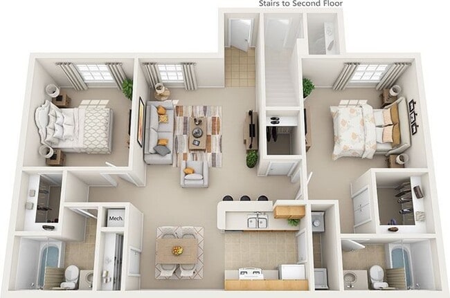Floorplan - Newport Sound Apartments