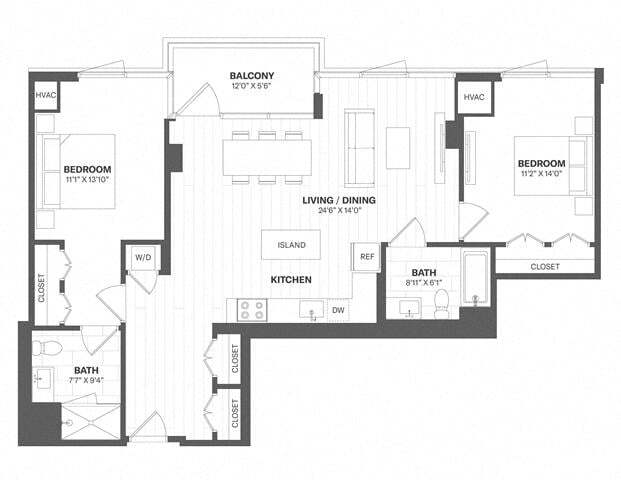Floorplan - The Tides