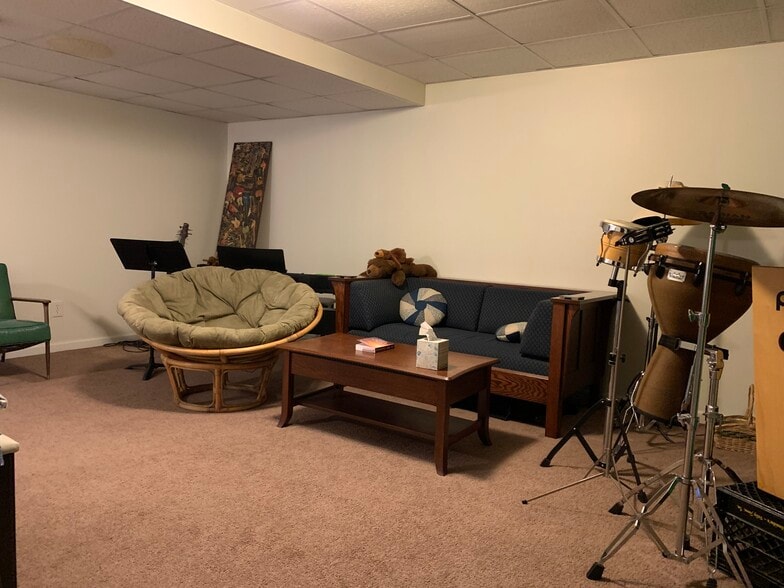 Living area in finished basement/lower level - 108 Heidi Ct