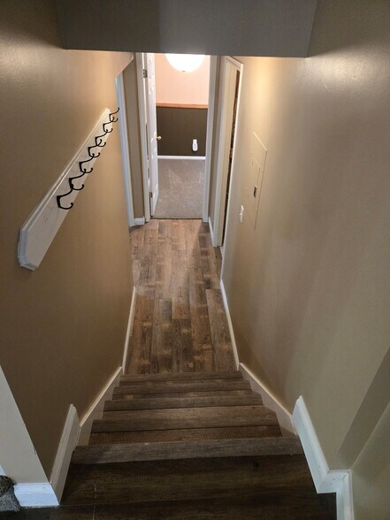 Stairs heading to basement - 315 W 750 N