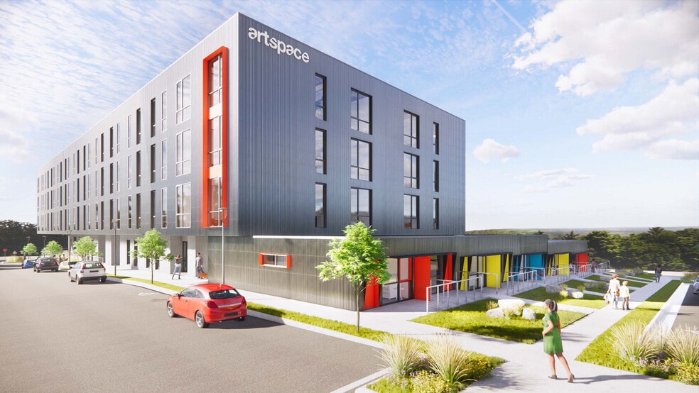 Exterior view of building - Artspace Windgate Campus