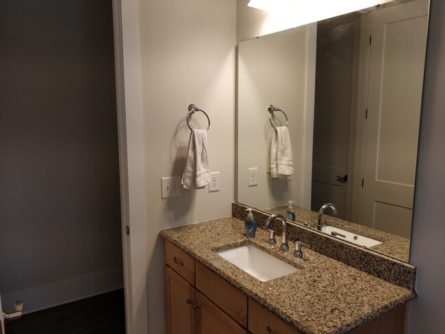 First Floor Bathroom Sink & Mirror - 2039 Cartier Way
