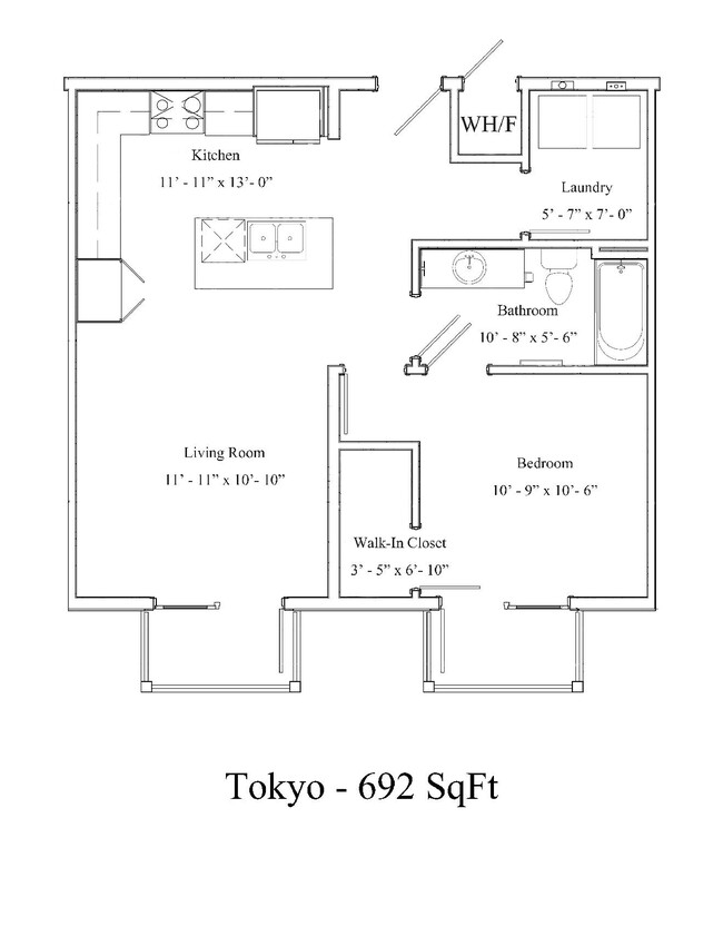 Floorplan - Parkview Apartments