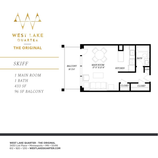 Floorplan - The Original at West Lake Quarter