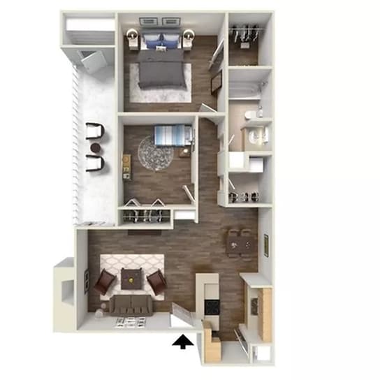 Floorplan - Icon Apartments