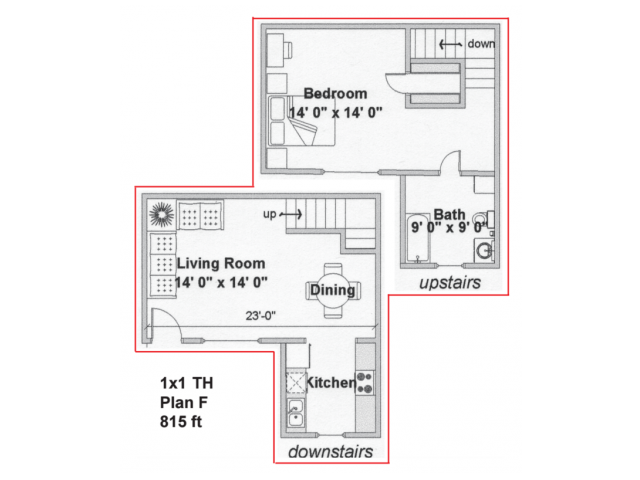 Floorplan - SunBlossom Cottages