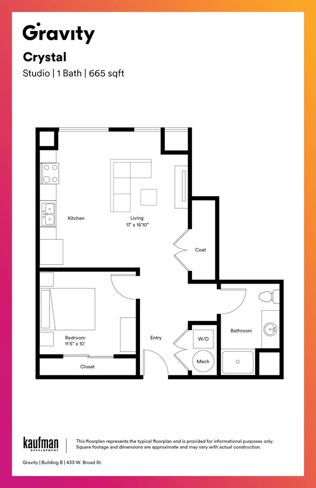 Floorplan - Building B at Gravity