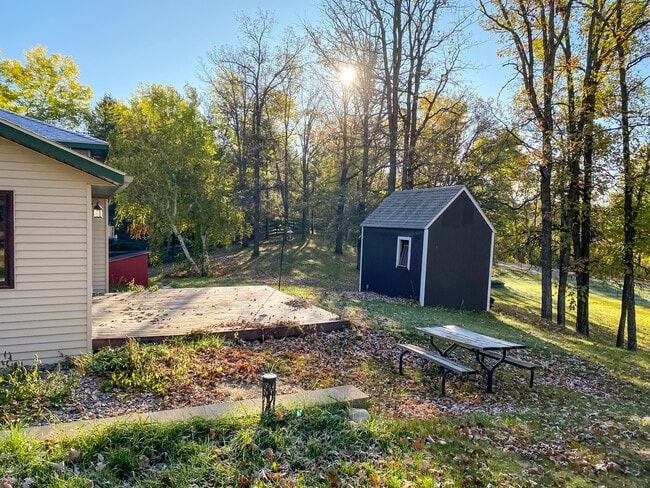 Backyard deck - 1606 S Lake Irving Dr SW