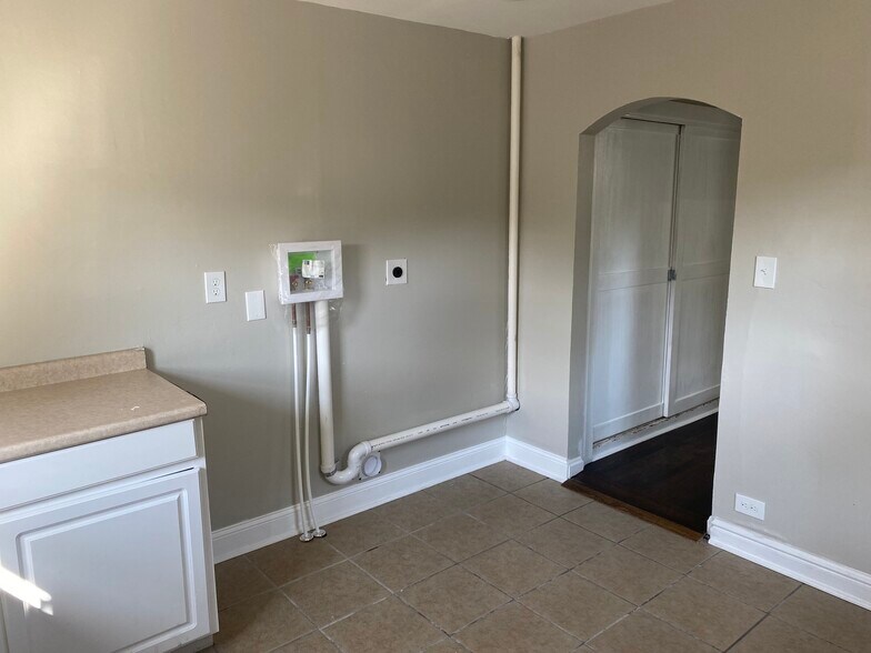 Washer & Dryer hooks ready for your set! - 308 Center St
