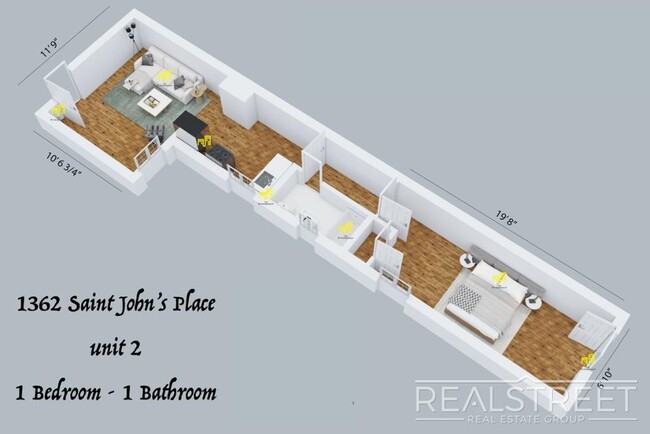 Building Photo - 1 Bed With OD Sapce in Crown Heights!
