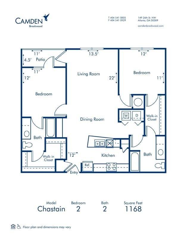 Floorplan - Camden Brookwood
