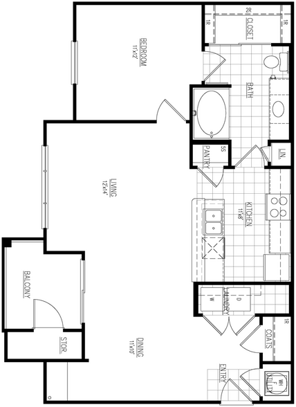 Interior Photo - Burkart Crossing Apartments