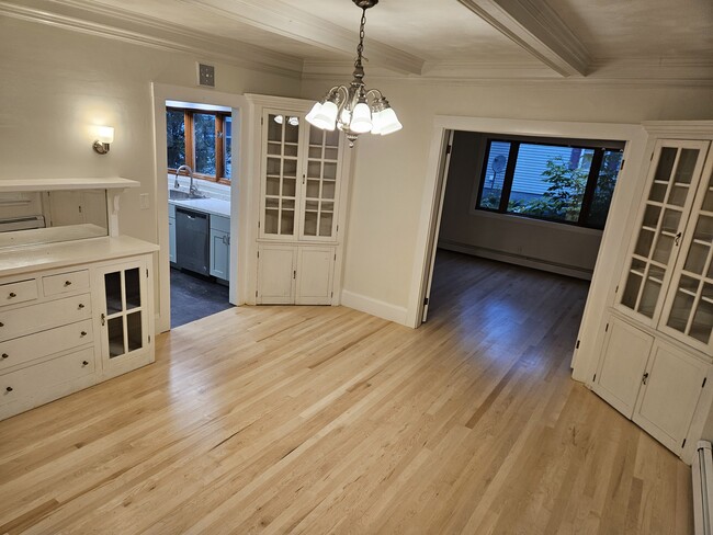 Dining room with built-ins - 85 Eastern Ave