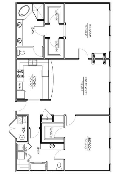 Floorplan - One & Nine Condominiums