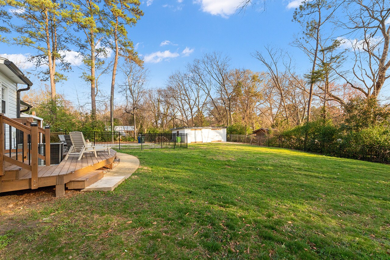 Back Yard - 4112 Saint James Church Rd