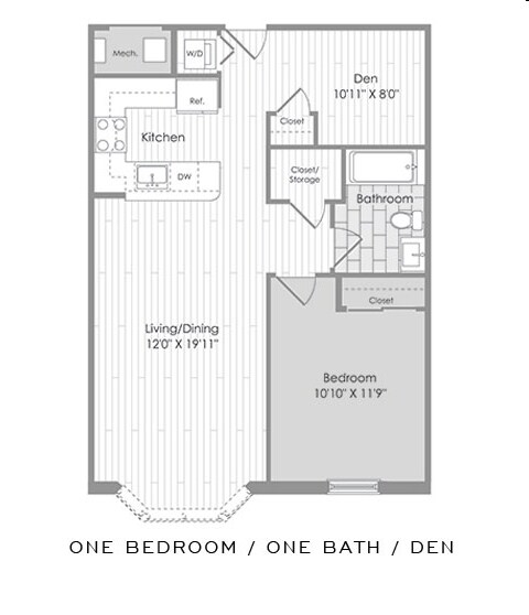 1BR/1BA - Gatehouse 75