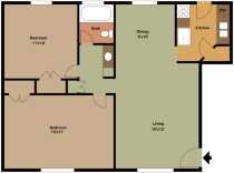 Floorplan - Flats at 235