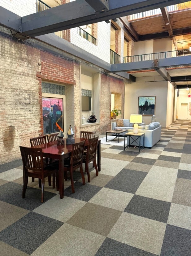 Community area - Rock Street Loft Apartments