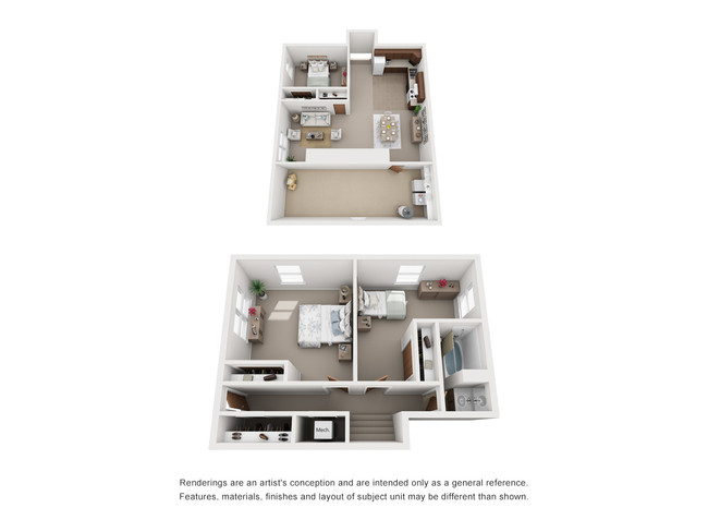 Floorplan - Hoosier Court Apartments