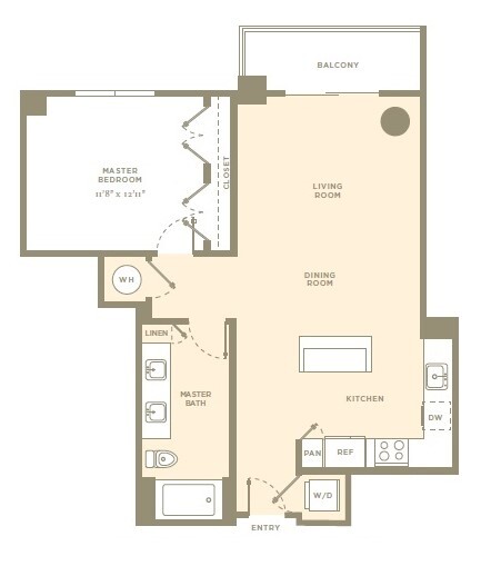 Floorplan - Amaray Las Olas by Windsor