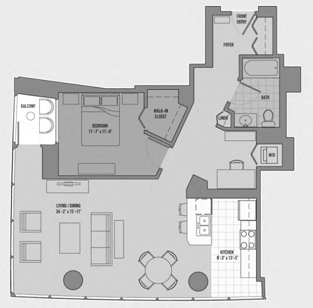 Floorplan - Atwater Apartments