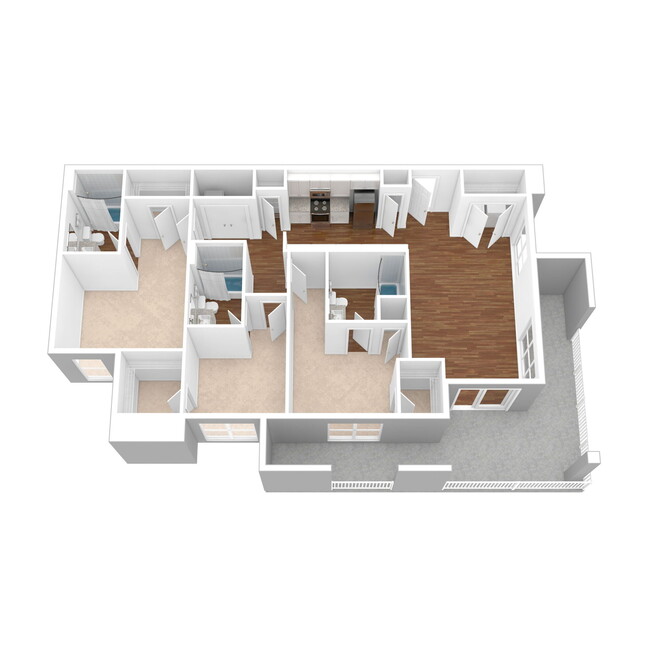 Floorplan - Lofts at Houston Central