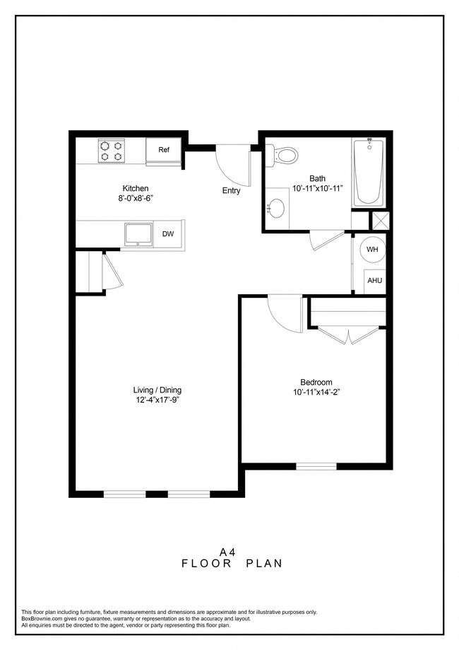 Floorplan - The Village at Slippery Hill Senior Apartments- 62+