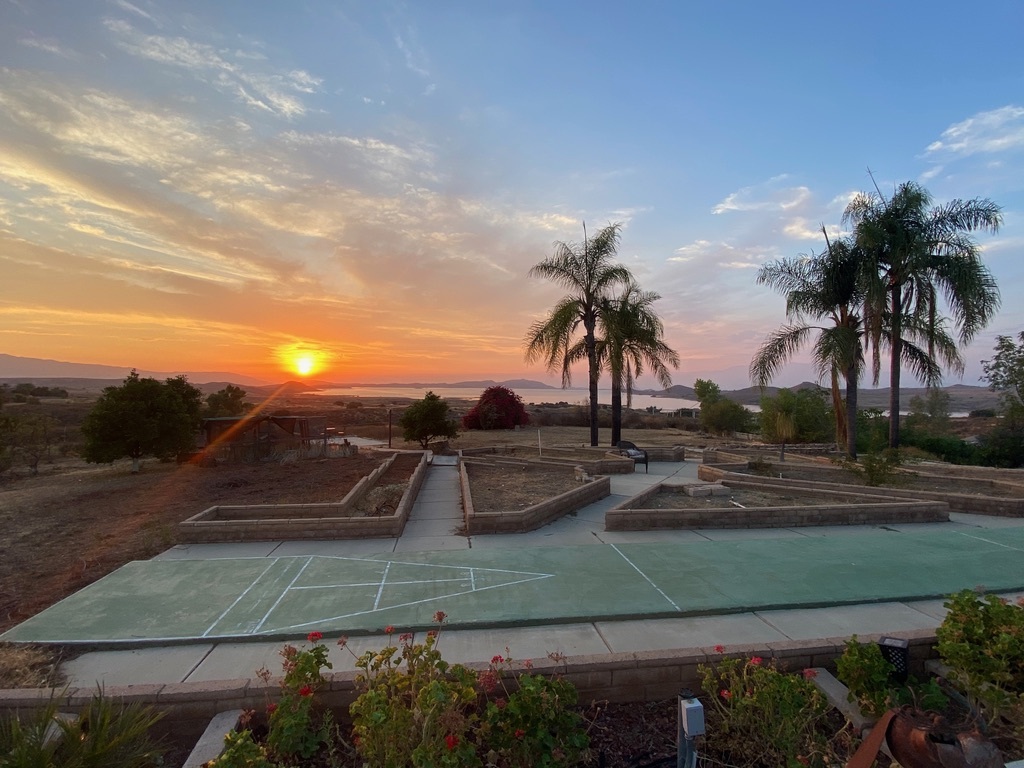 our beautiful sunsets and shuffleboard court - 15691 Wendell Park Dr