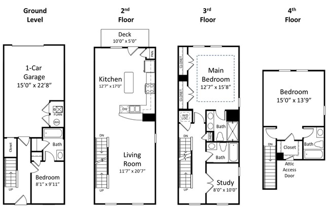 Floorplan - 4921 Crest View Dr