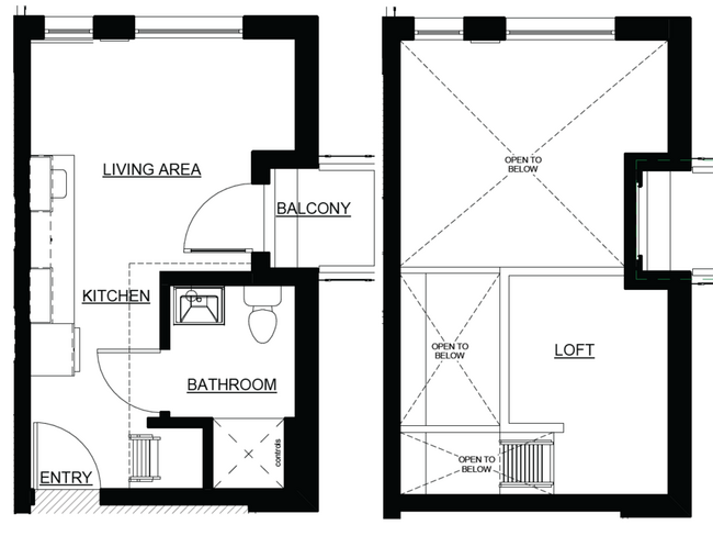 Floorplan - Koz on 4th