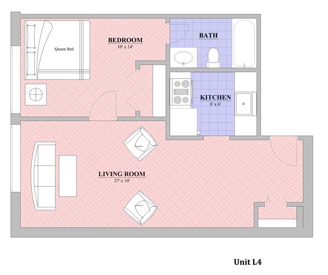 1BR/1BA - The Archview Apartments