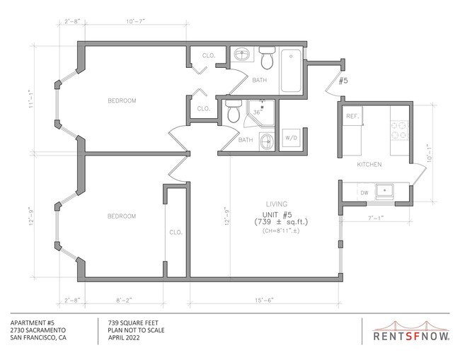 Floorplan - 2730 Sacramento