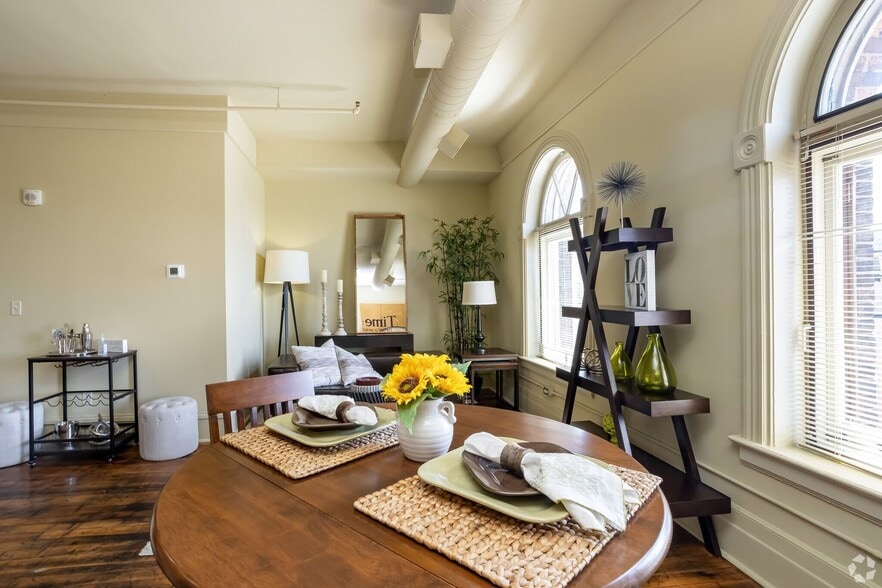 Living Area - Warner Lofts