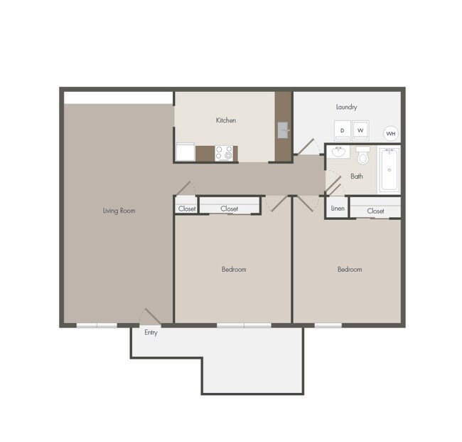 Floorplan - Applewood Apartments