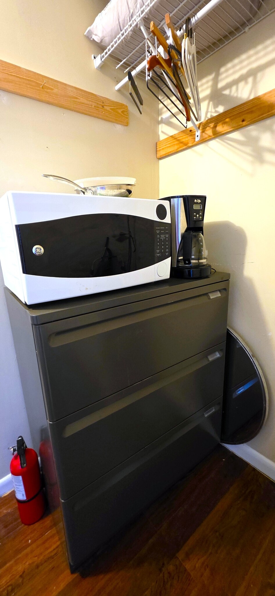 Microwave & Coffee Maker - 10910 Diego Dr N