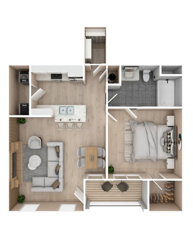 Floorplan - Audubon Park Apartment Homes