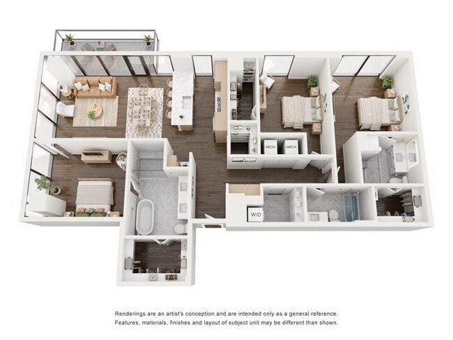 Floorplan - 700 River
