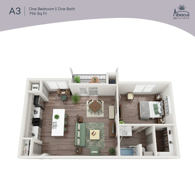Floorplan - ABACUS ALAMO RANCH