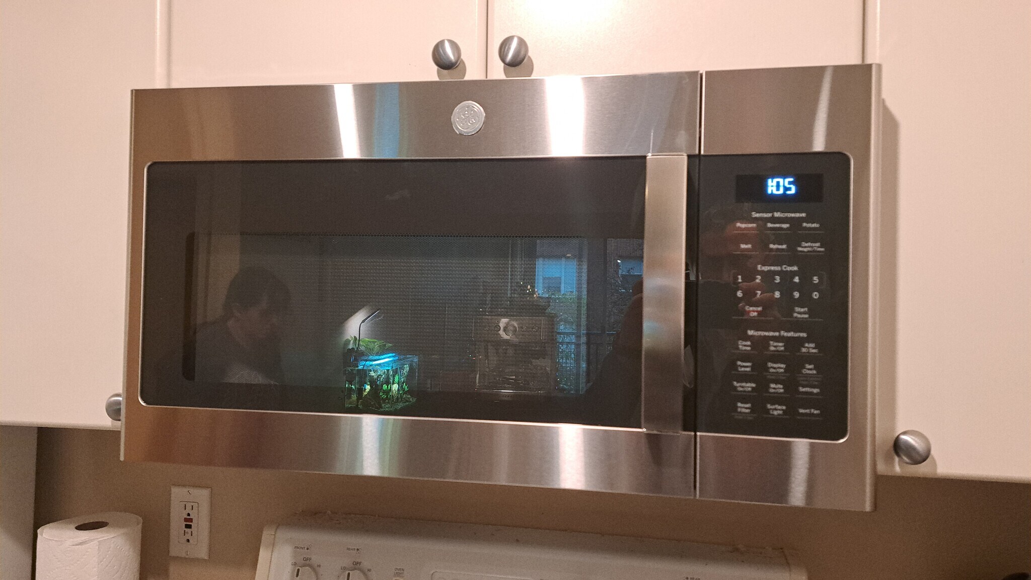 New microwave installed in 2024 - 1323 Boren Ave