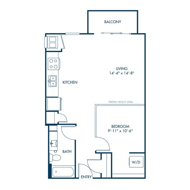 Floorplan - Parker Station Flats