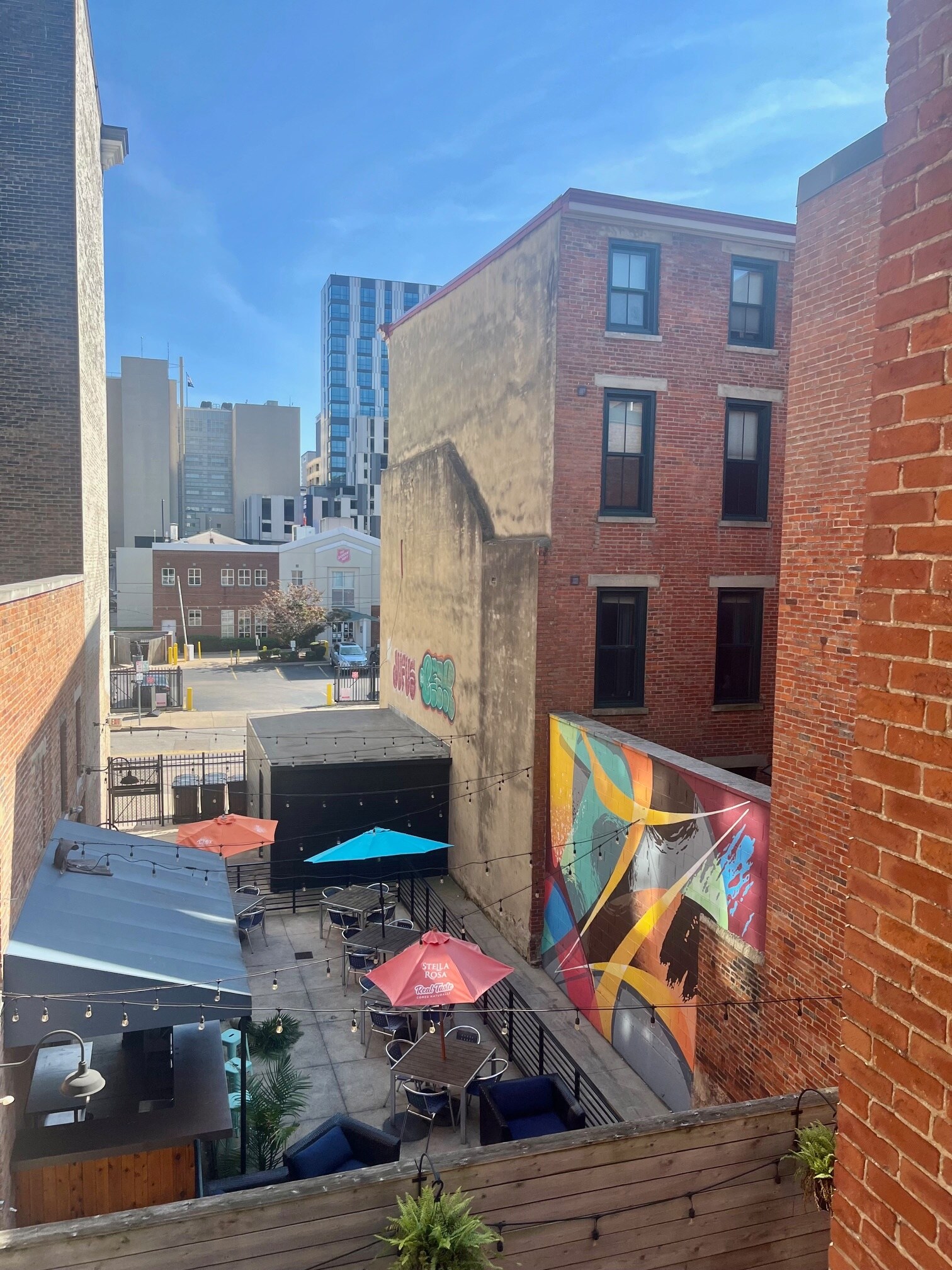 View of Aladdins & City - 1206 Clay St