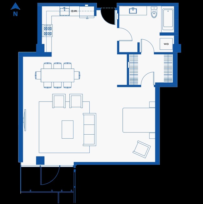 UNIT #212 - The Elysian Apartments