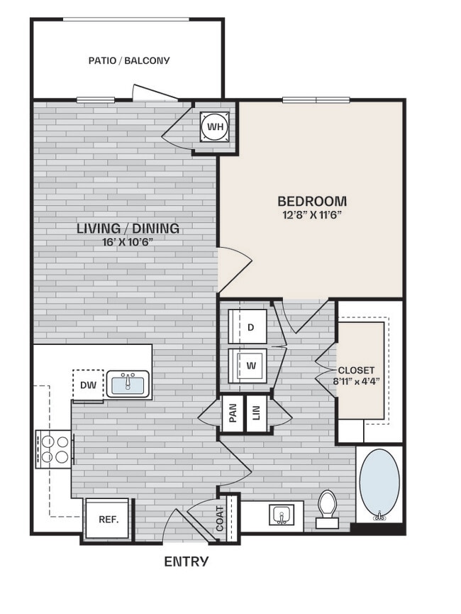 Floorplan - Mercer 1900